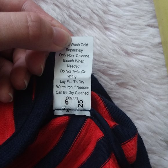 CAbi Nautical Navy & Red Striped Blazer - Picture 3 of 8